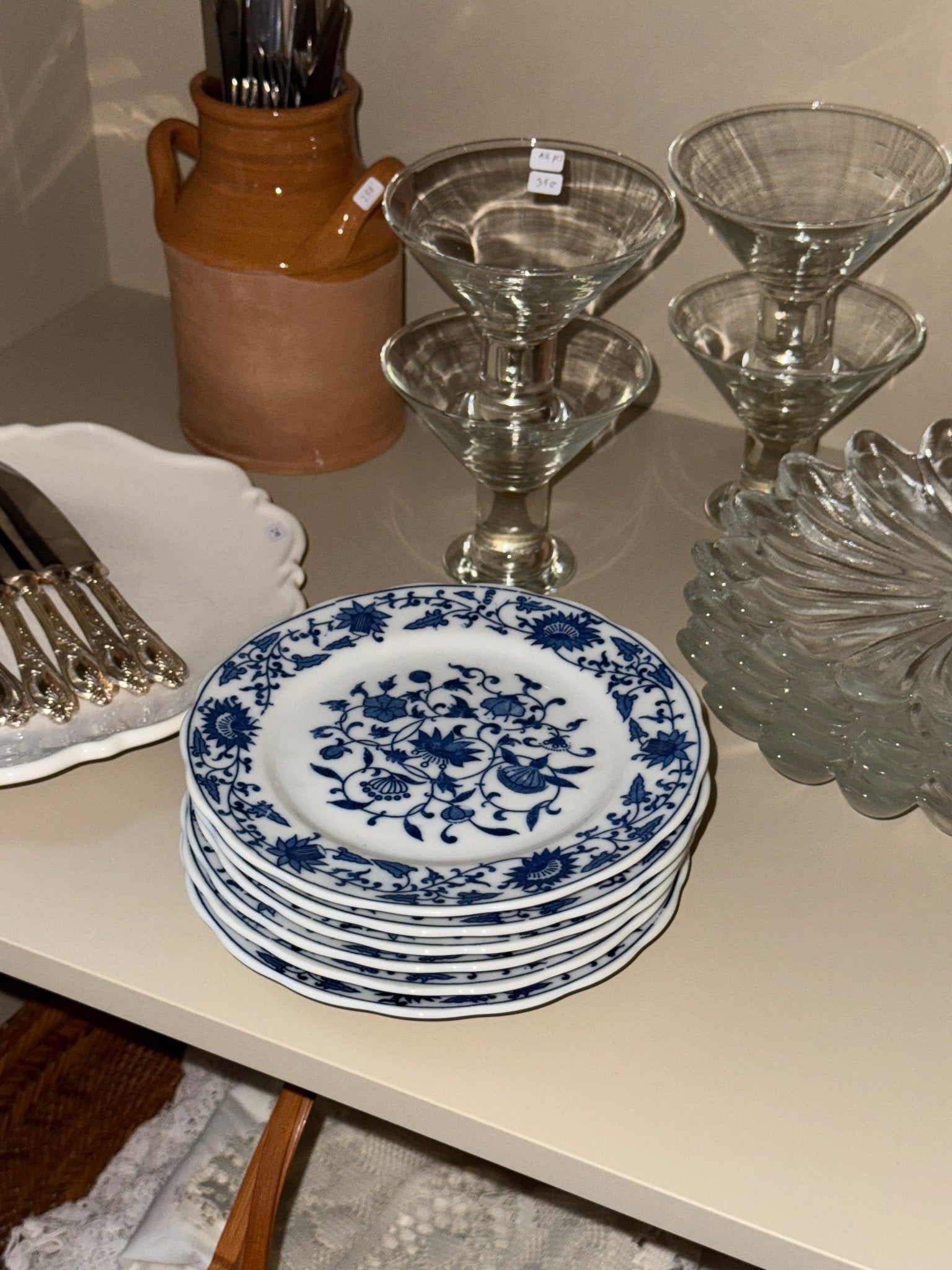 Cake plates (6 pcs) - NEROLI