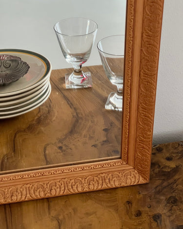 Carved mirror - NEROLI