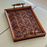 Carved tray - NEROLI