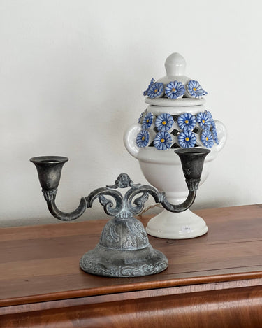 Cast iron candelabra - NEROLI
