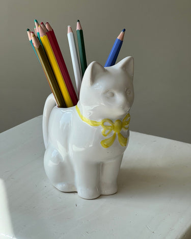 Cat pencil jar - NEROLI