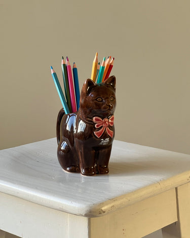 Cat pencil jar - NEROLI
