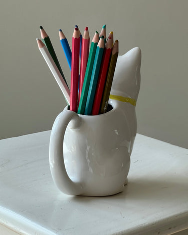 Cat pencil jar - NEROLI