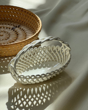 Ceramic basket - NEROLI