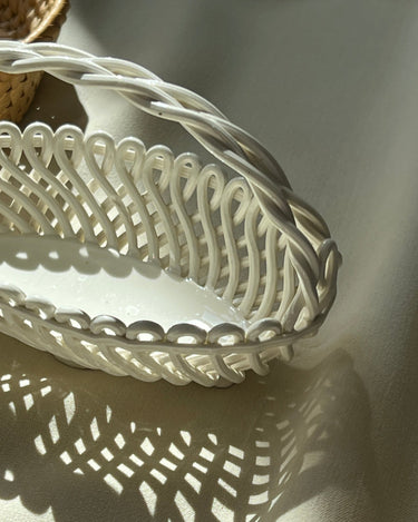 Ceramic basket - NEROLI