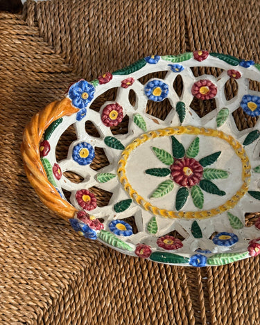 Ceramic basket - NEROLI