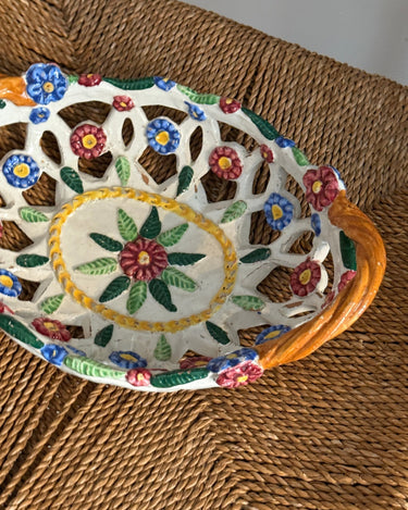 Ceramic basket - NEROLI
