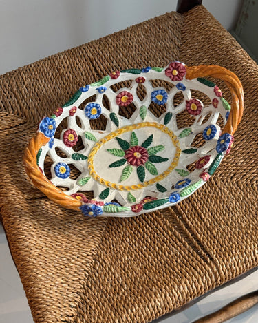Ceramic basket - NEROLI