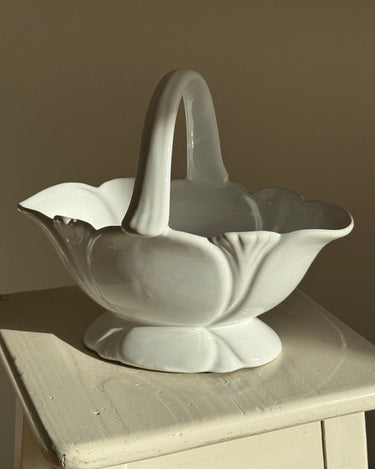 Ceramic basket - NEROLI