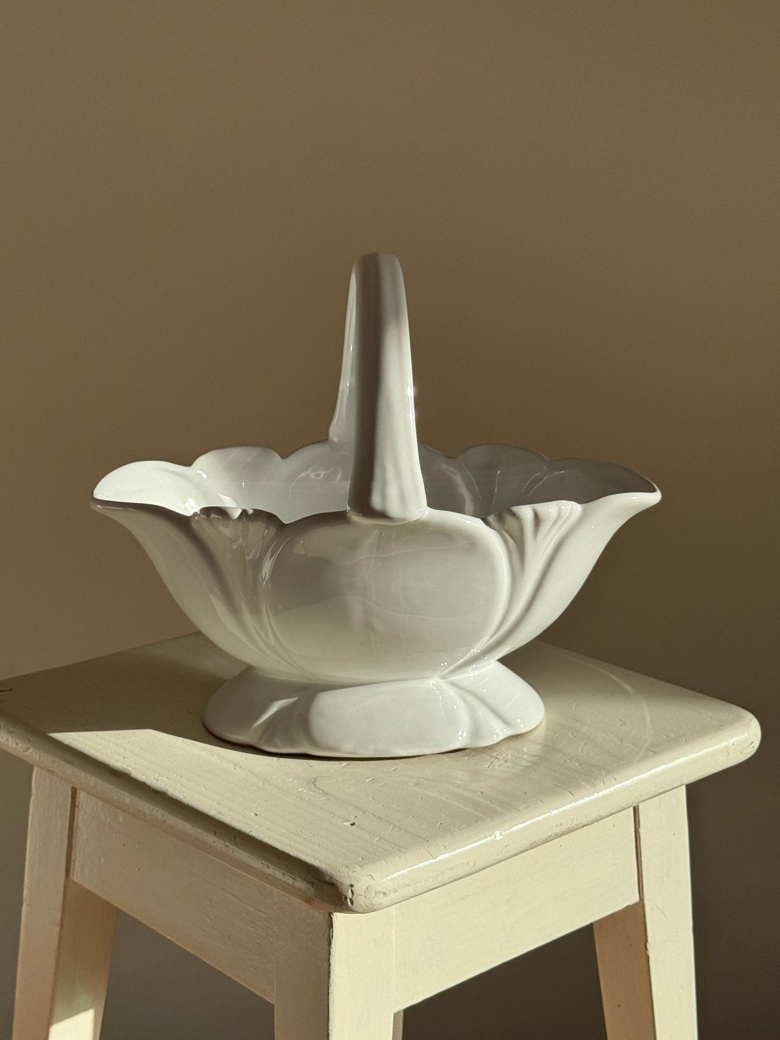 Ceramic basket - NEROLI