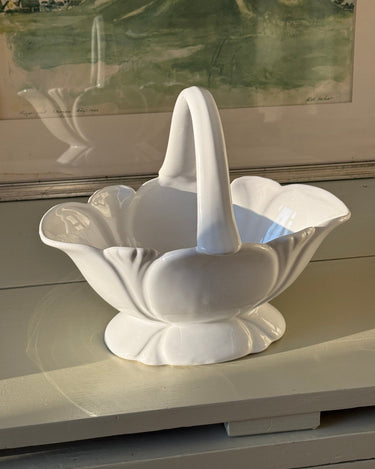 Ceramic basket - NEROLI