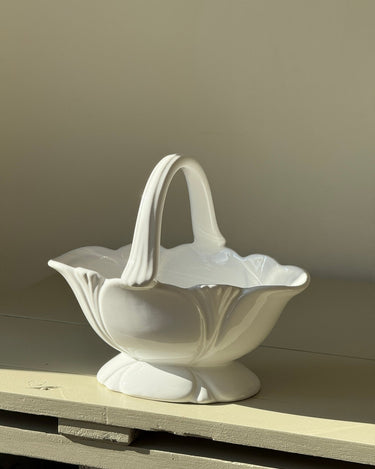Ceramic basket - NEROLI