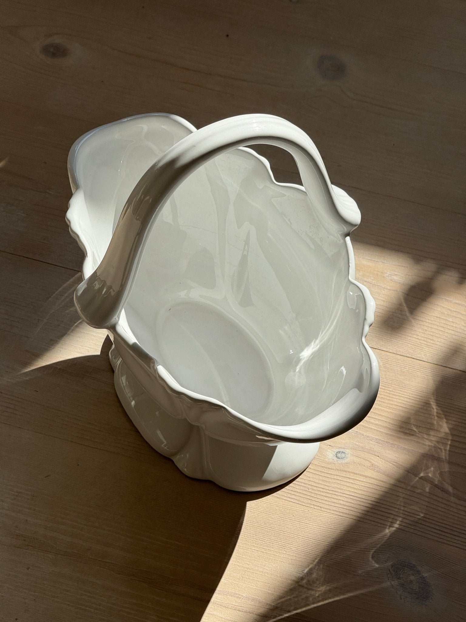 Ceramic basket - NEROLI
