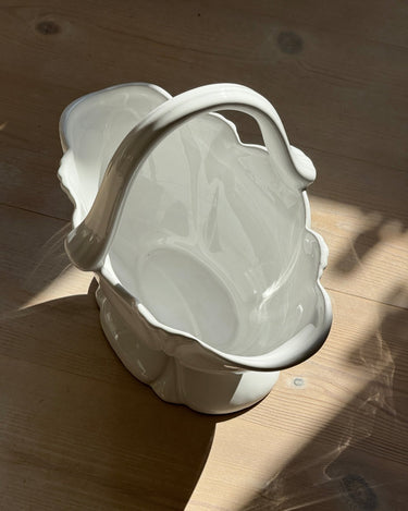 Ceramic basket - NEROLI