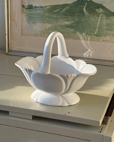 Ceramic basket - NEROLI