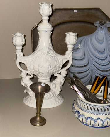 Ceramic candelabra - NEROLI