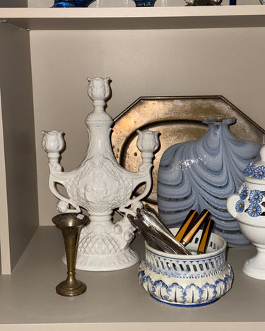 Ceramic candelabra - NEROLI