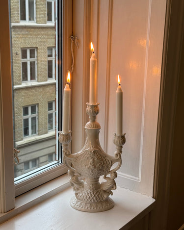 Ceramic candelabra - NEROLI