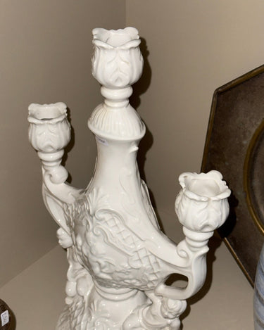 Ceramic candelabra - NEROLI