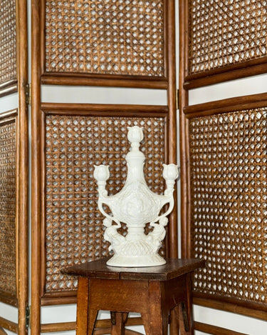 Ceramic candelabra - NEROLI