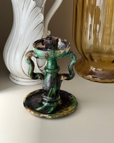 Ceramic candleholder - NEROLI