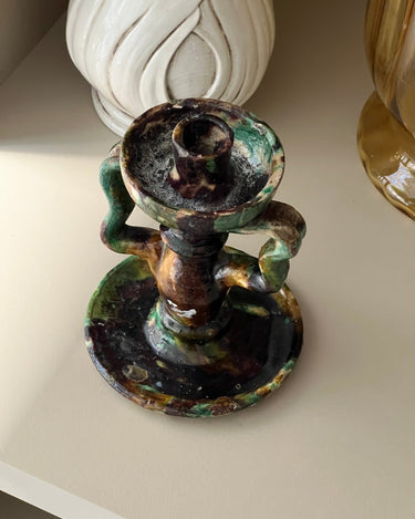 Ceramic candleholder - NEROLI