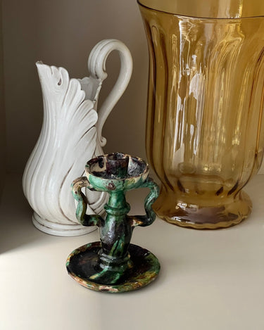 Ceramic candleholder - NEROLI