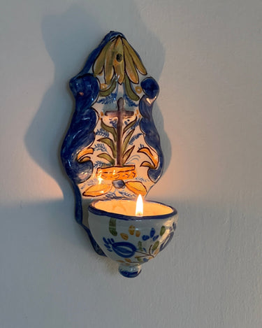 Ceramic candleholder - NEROLI