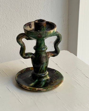 Ceramic candleholder - NEROLI