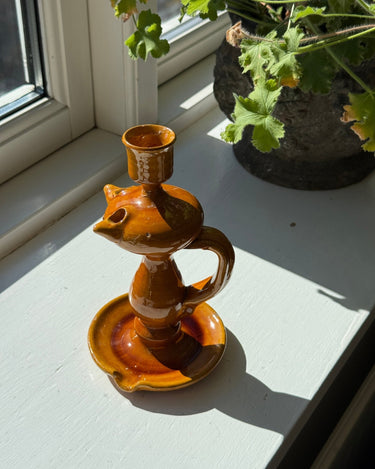 Ceramic candlestick - NEROLI