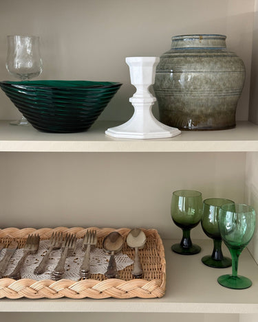 Ceramic candlestick - NEROLI