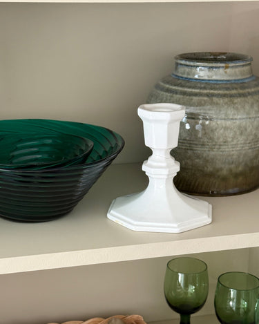 Ceramic candlestick - NEROLI