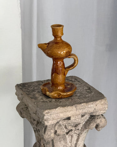 Ceramic candlestick - NEROLI