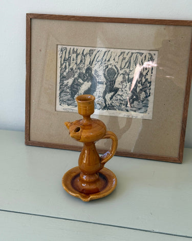 Ceramic candlestick - NEROLI