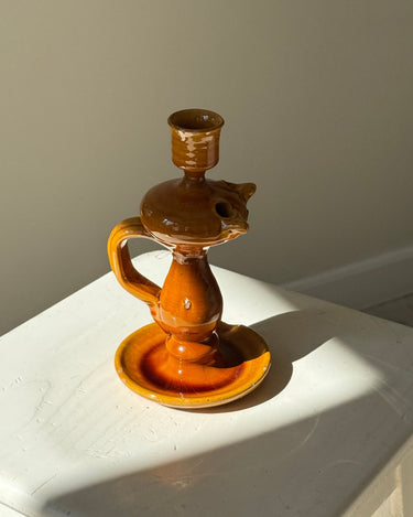 Ceramic candlestick - NEROLI