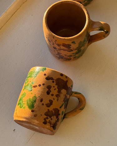 Ceramic mugs (8 pcs) - NEROLI
