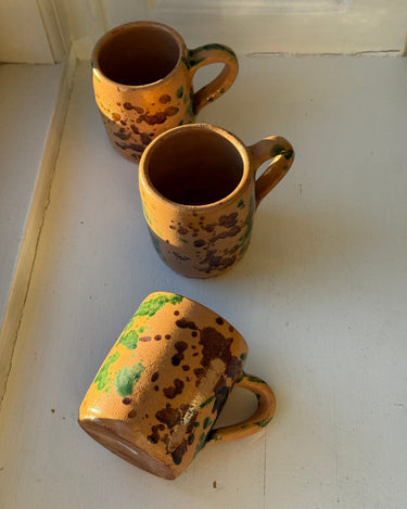 Ceramic mugs (8 pcs) - NEROLI