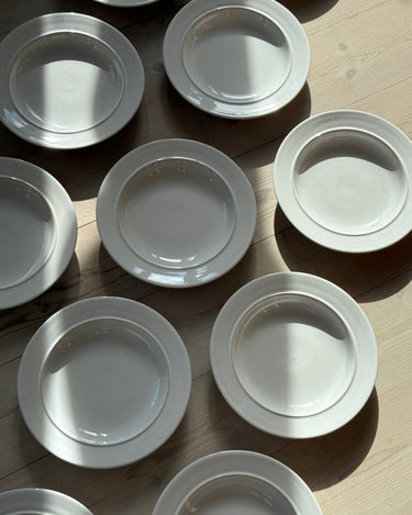 Ceramic pasta plates (11 pcs) - NEROLI