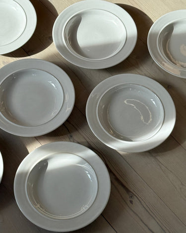 Ceramic pasta plates (11 pcs) - NEROLI