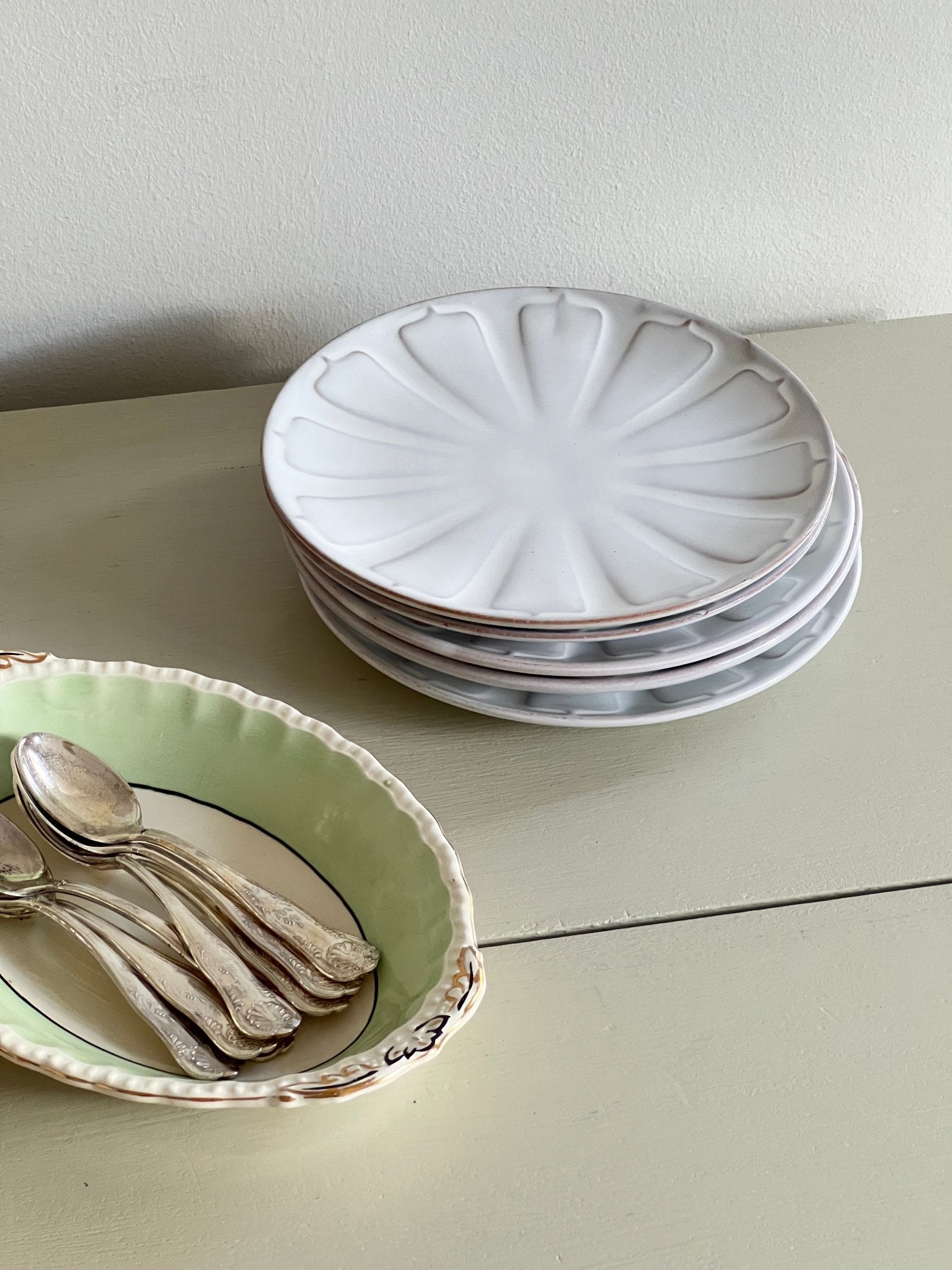 Ceramic plates (5 pcs) - NEROLI