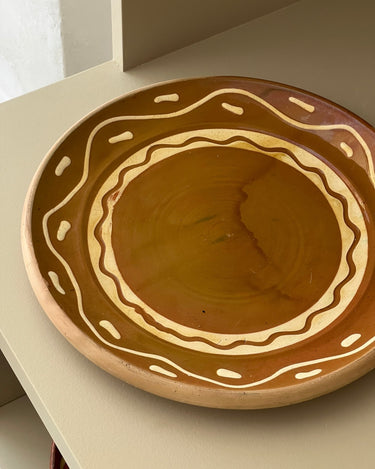Ceramic platter - NEROLI