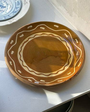 Ceramic platter - NEROLI