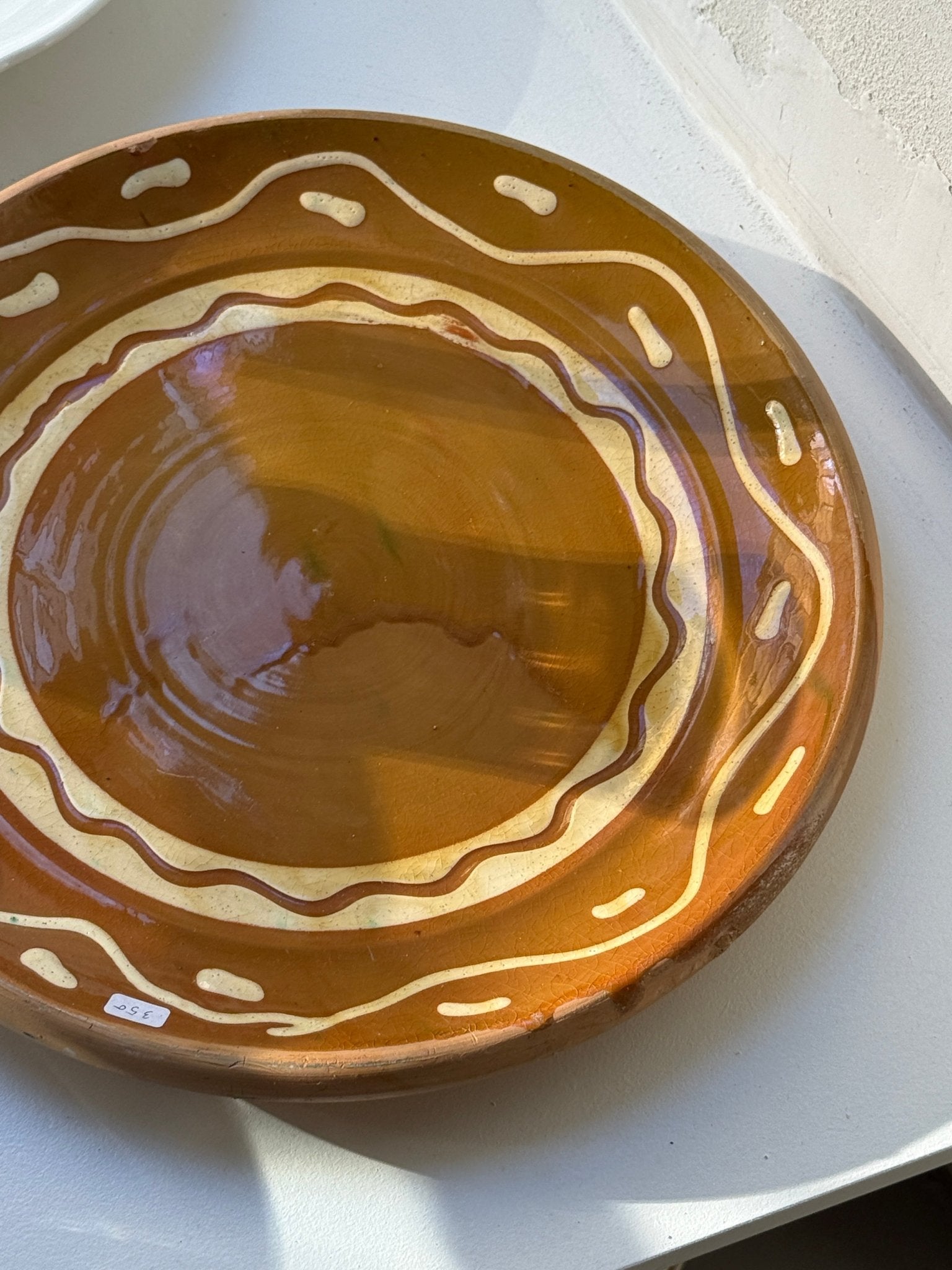 Ceramic platter - NEROLI