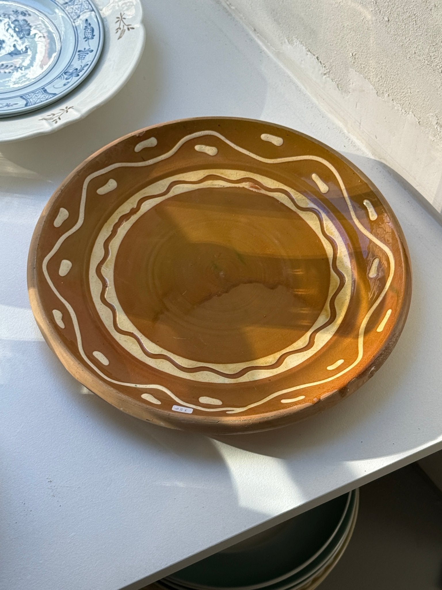 Ceramic platter - NEROLI