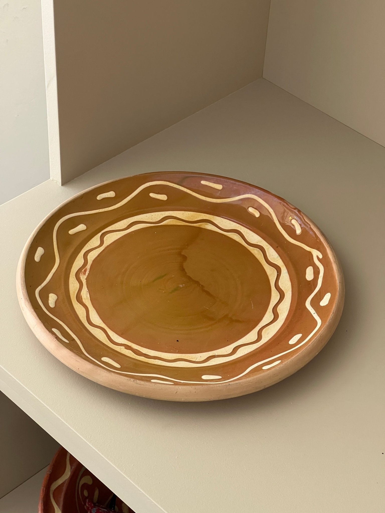 Ceramic platter - NEROLI