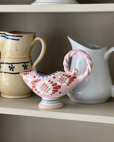 Ceramic sauce boat - NEROLI