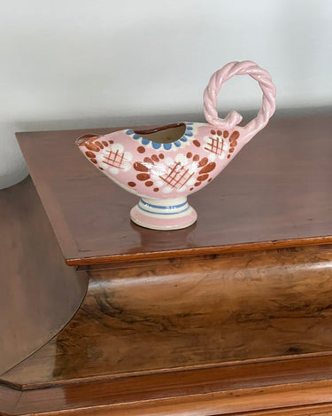 Ceramic sauce boat - NEROLI