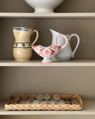 Ceramic sauce boat - NEROLI