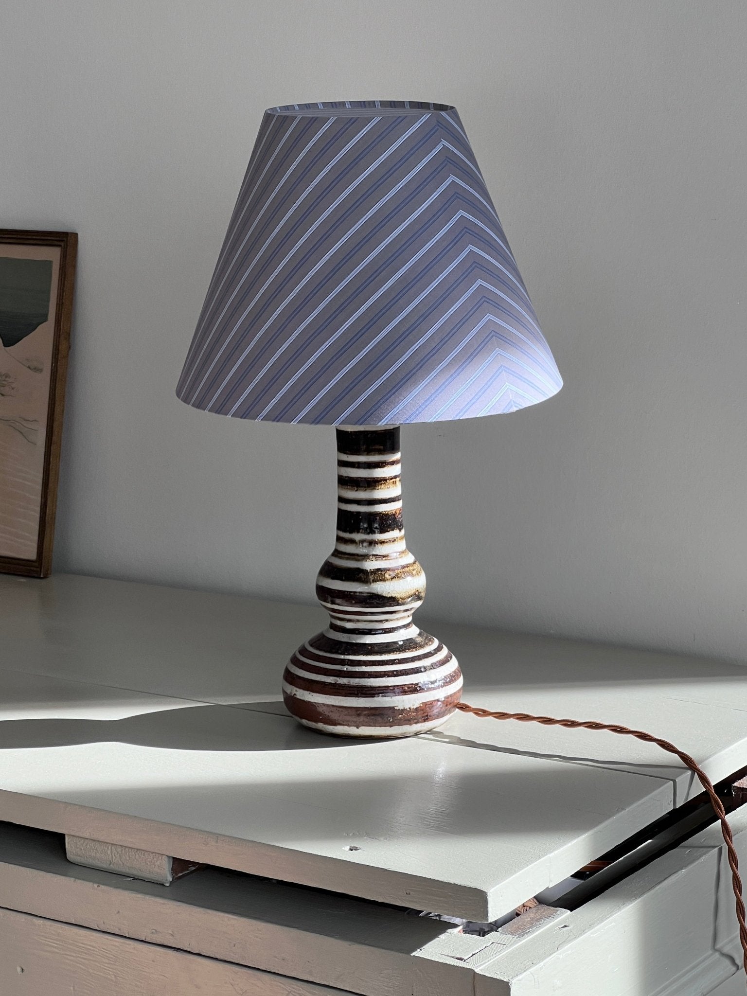 Ceramic table lamp - NEROLI