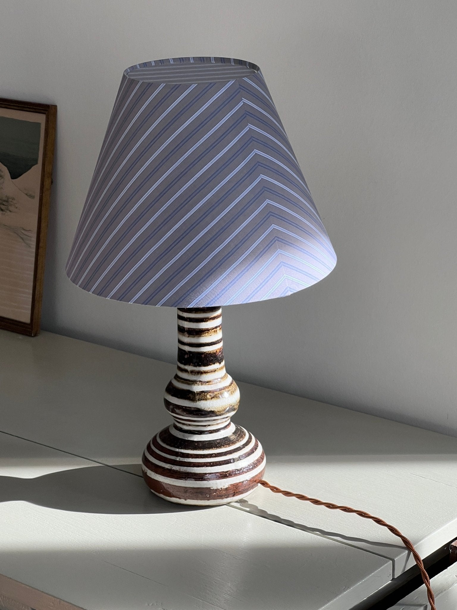 Ceramic table lamp - NEROLI